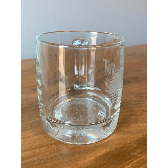 RARE AT&T Logo Telephone Glass Phone Company Vtg 2000 Retro Coffee Tea Mug Cup - Picture 3 of 9